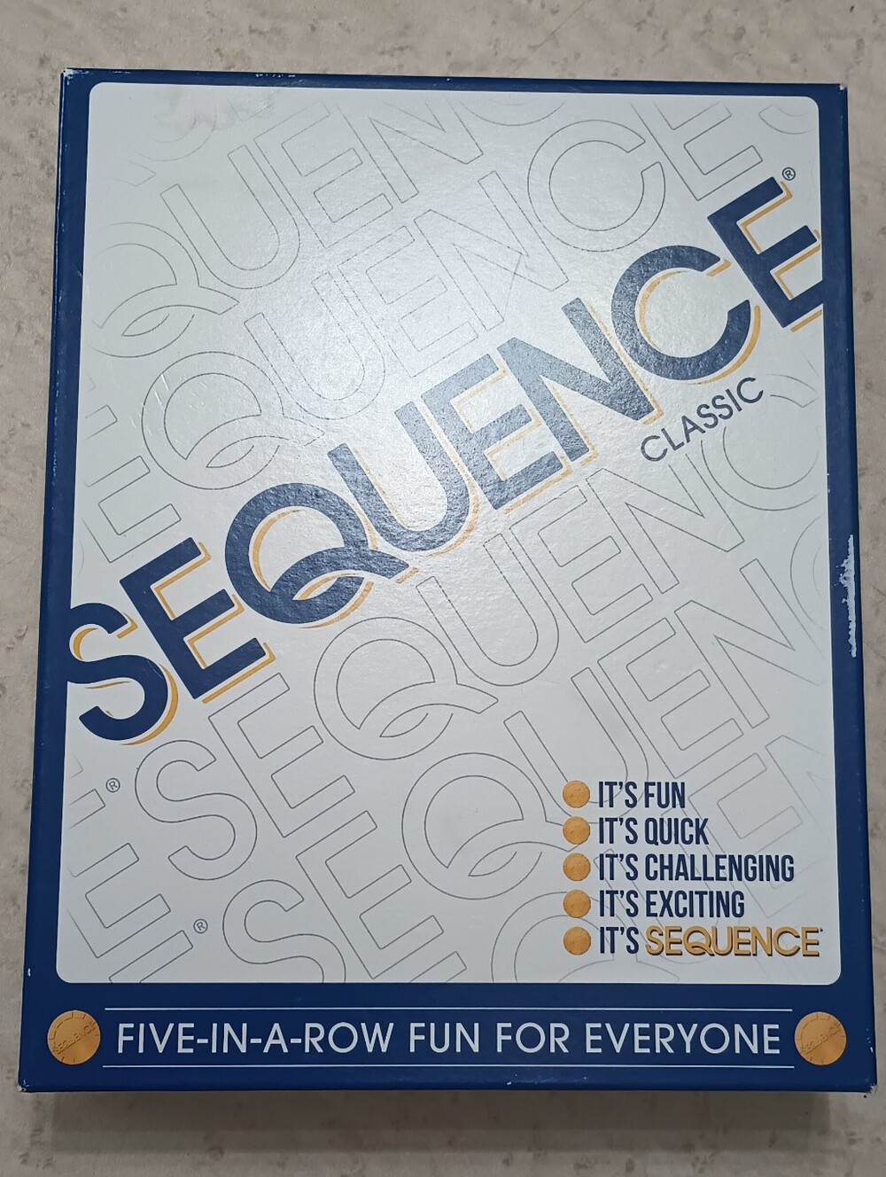 Sequence Classic Card Board Game Jax Goliath 2021 Complete New Sealed